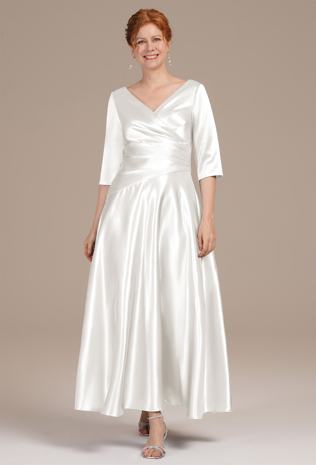 AW Psaltery Ivory  Mother of the Bride Dresses